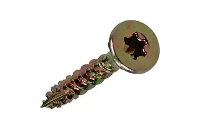 1018003 - SPAANPLSCHR.VZKOP-ZELFB. GEELVERZ.100 ST 3,5 X 20 MM